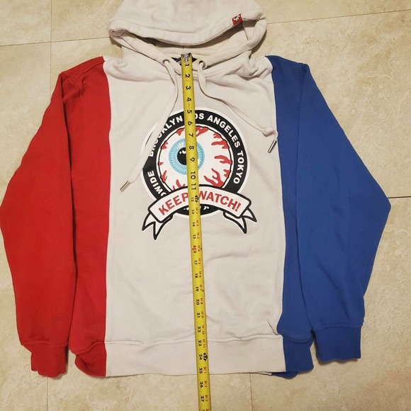 Miska MNWKA Keep Watch Worldwide Hoodie Sweatshirt Size L Large - EXTREMELY RARE - Picture 5 of 11